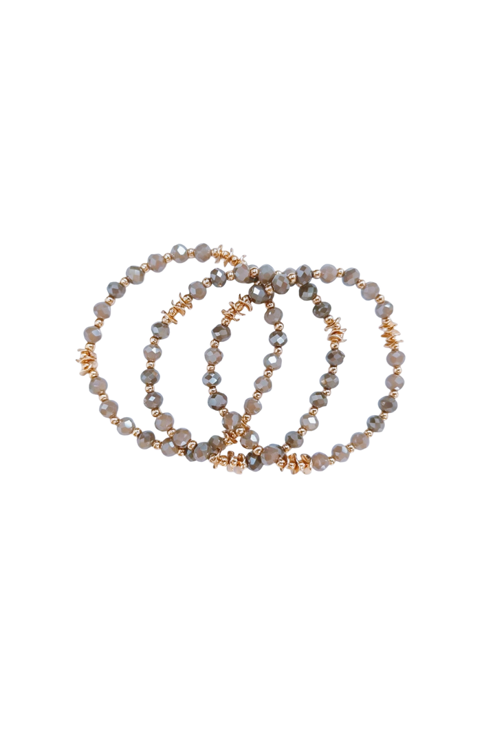 The Carmel Bracelets- Silver