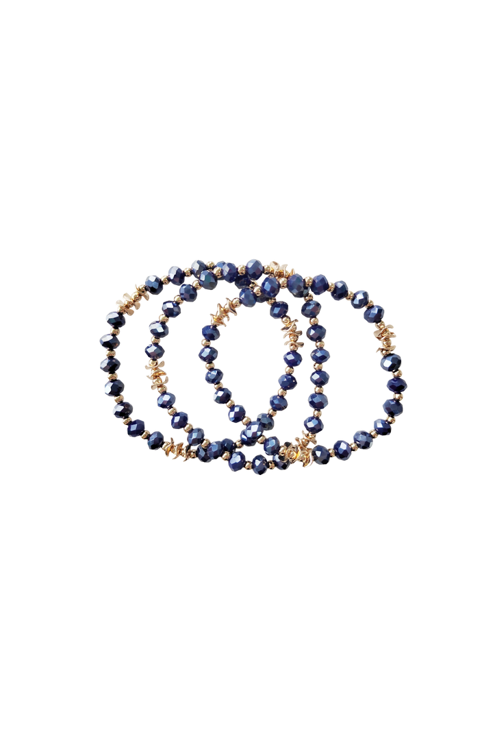 The Carmel Bracelets- Navy
