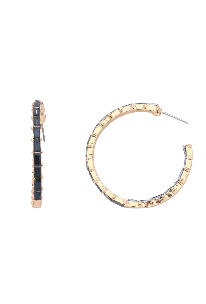 The Montauk Earrings- Grey