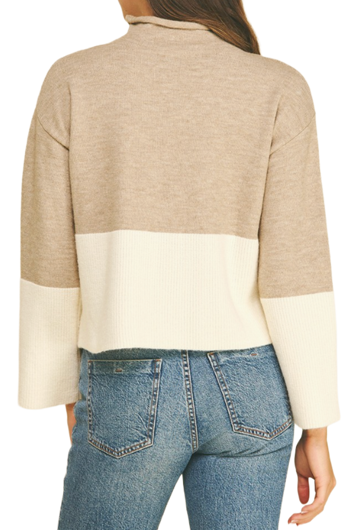 The Juliana Sweater- Taupe