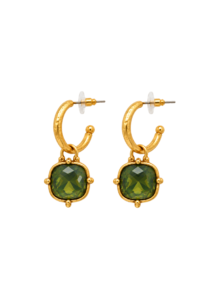 The Seraphina Earrings- Green