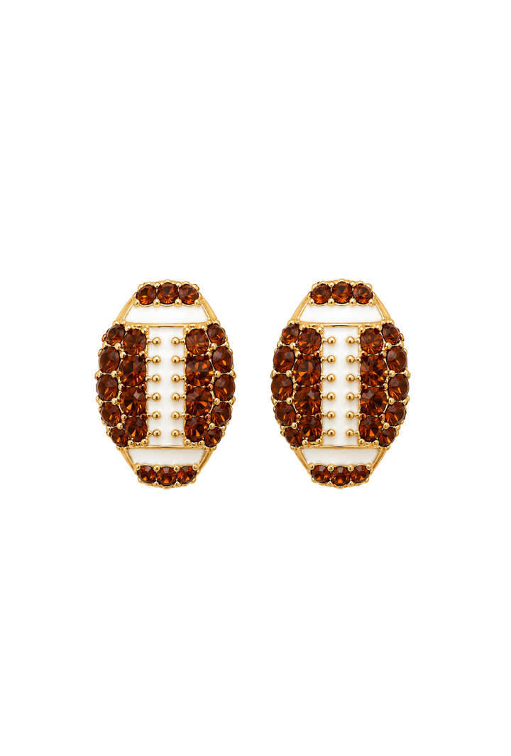 The Football Earrings