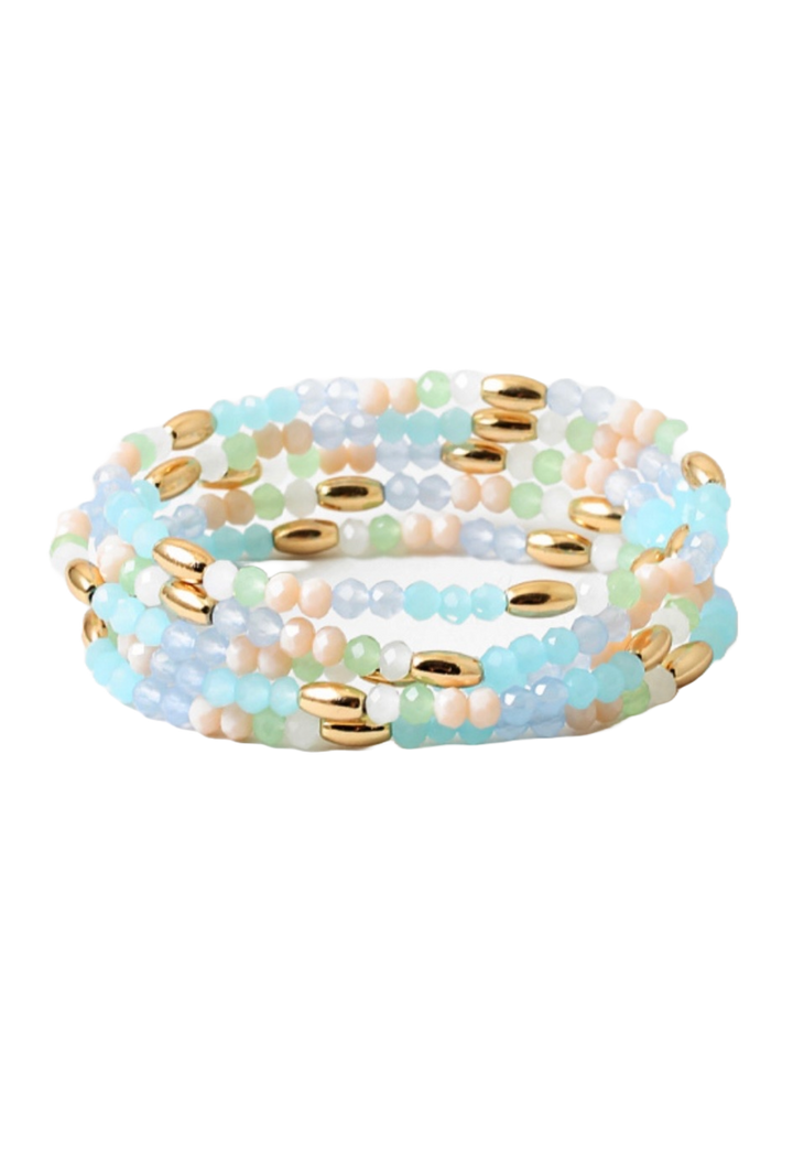 The Lenara Bracelet- Mint mix