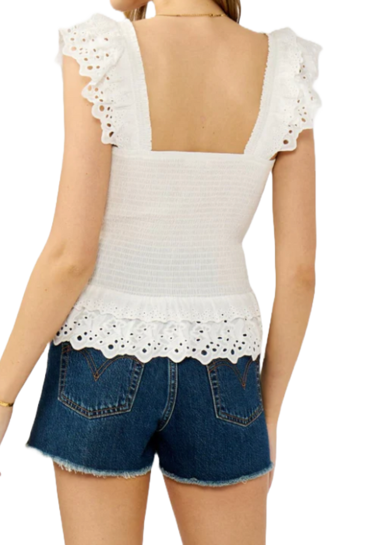 The Seini Top- White