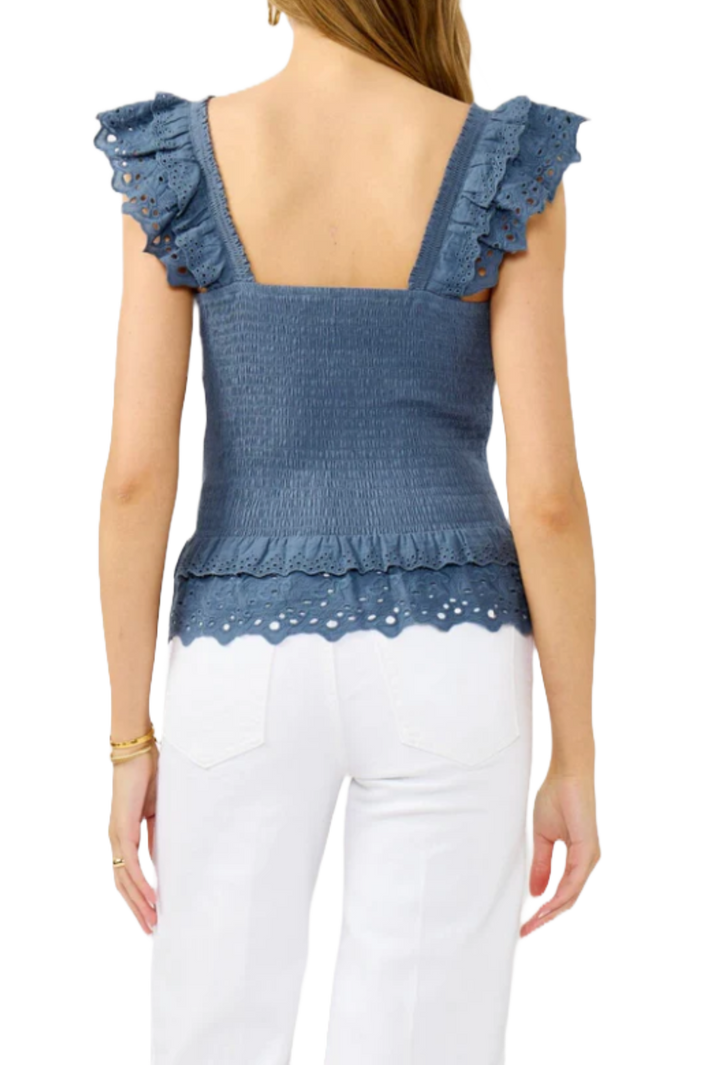 The Seini Top- Navy