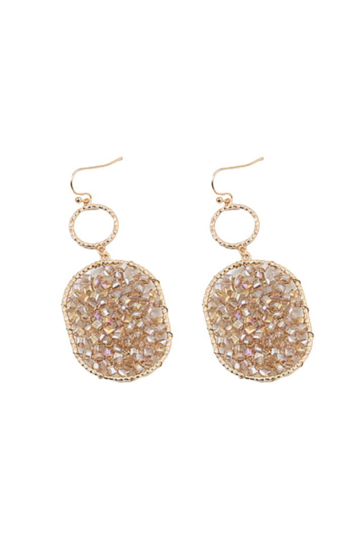 The Doris Earring- Champagne