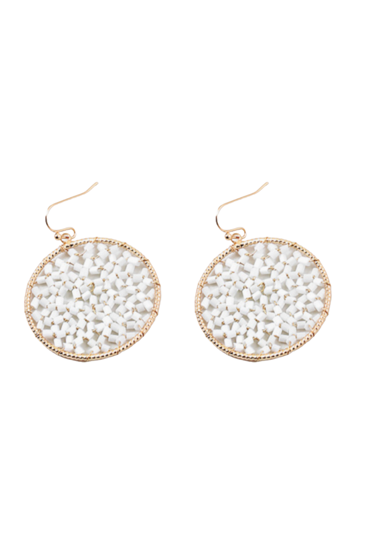 The Abriella Earring- White