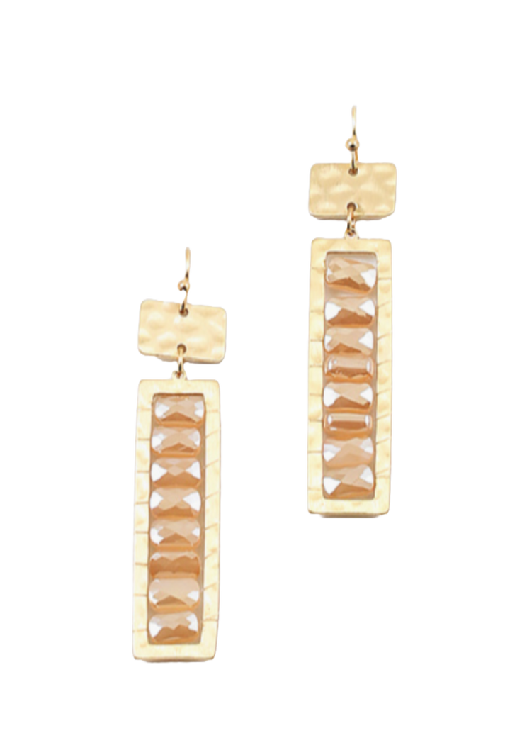 The Tatum Earring- Champagne