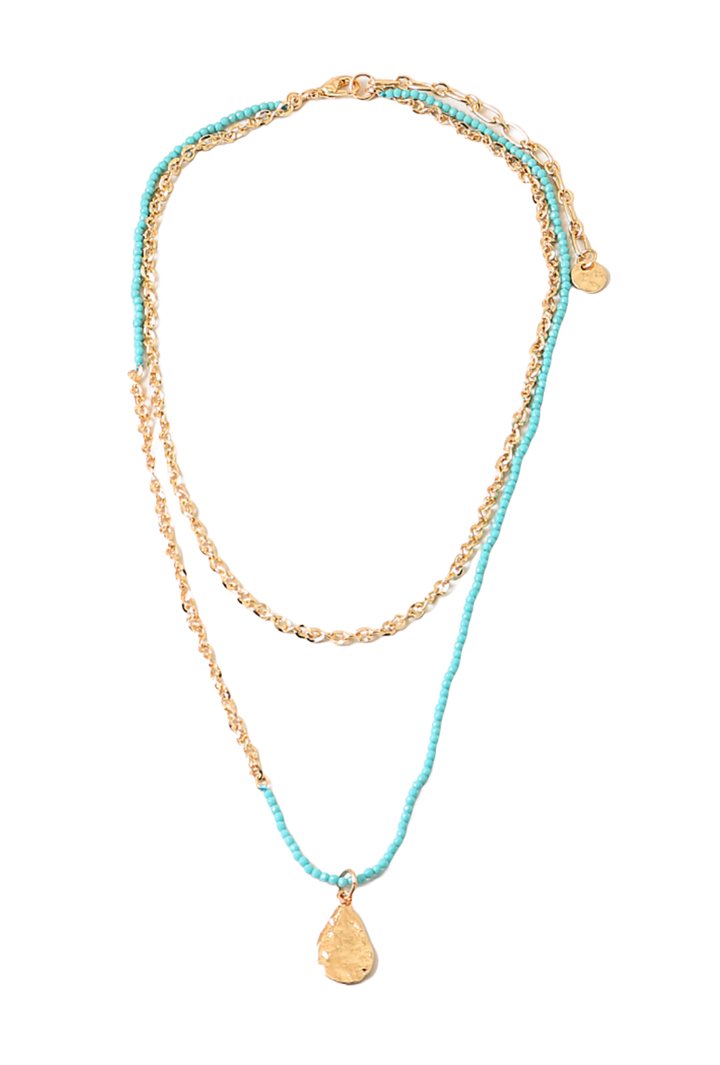 The River Necklace- Turquoise