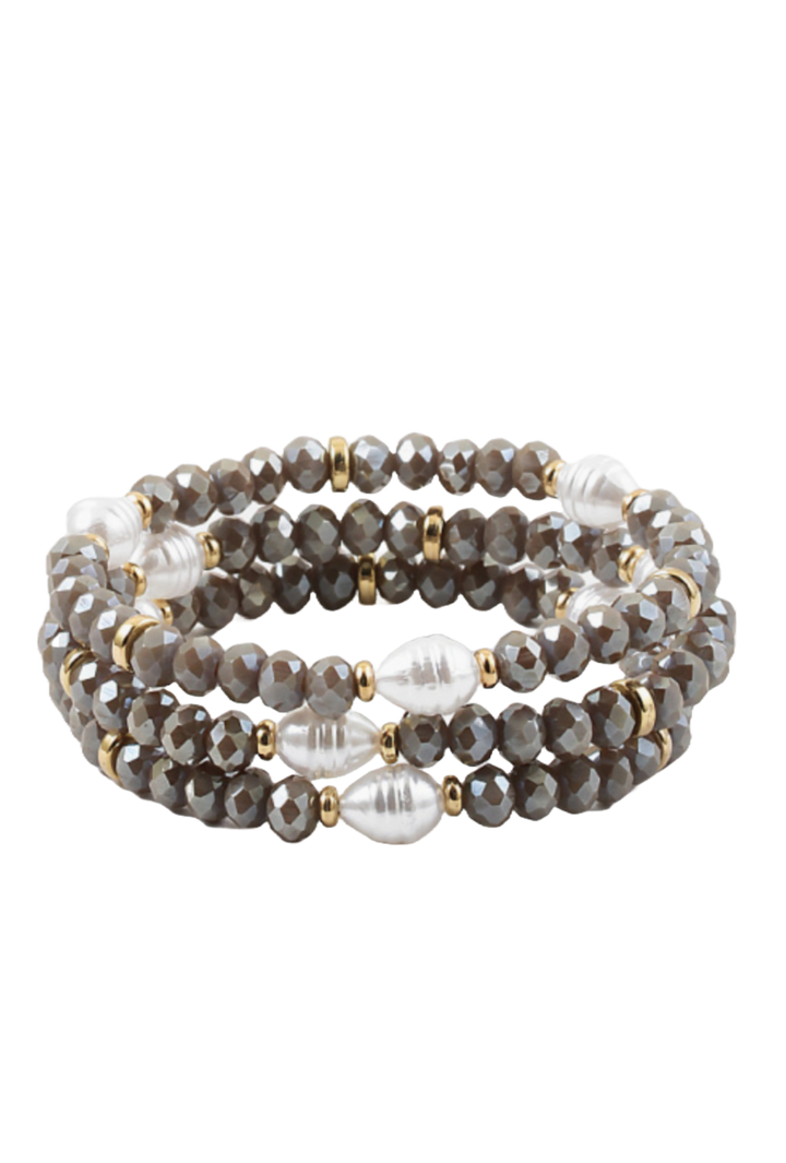 The Skye Bracelet- Hematite