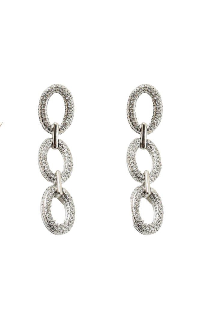 The Melanie Earring- Silver