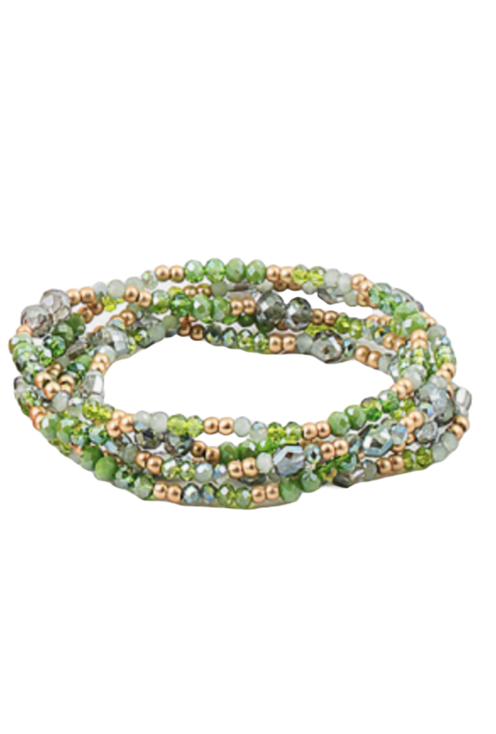 The Rhea Bracelet- Green