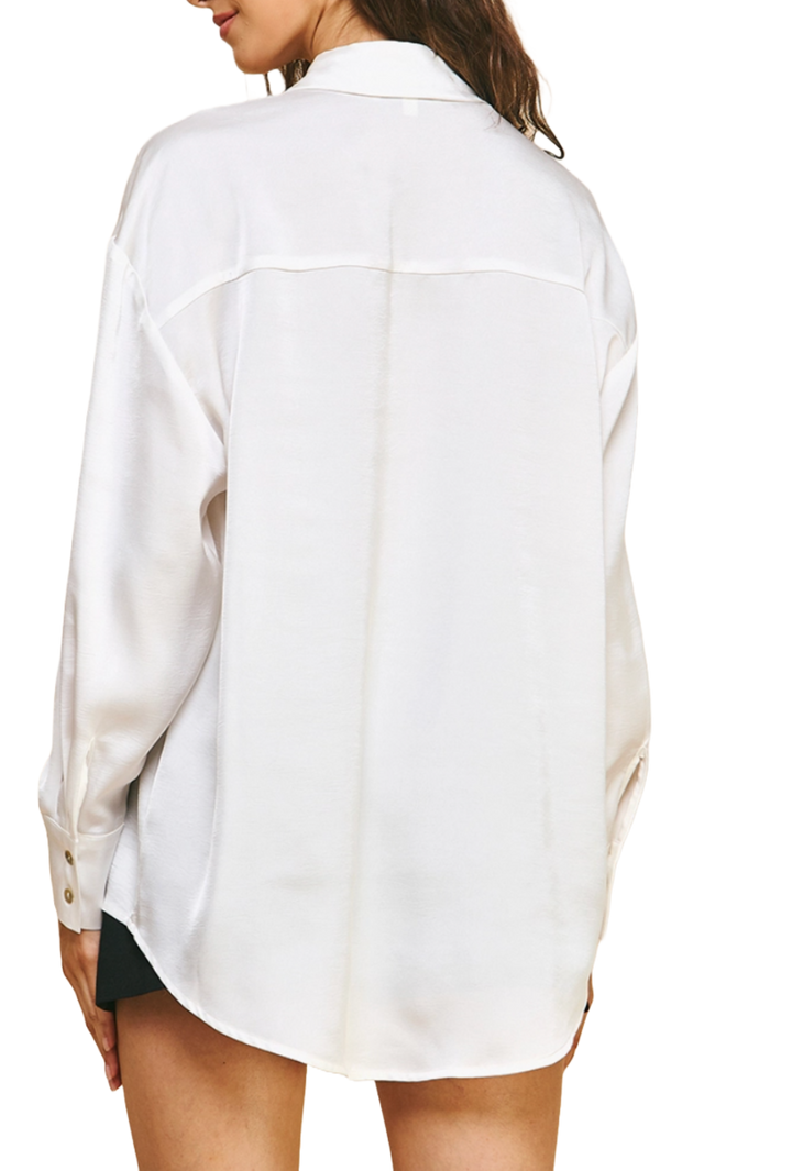 The Poppy Blouse- Off White