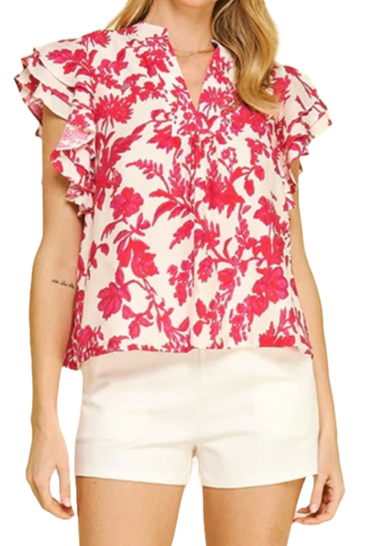 The Montana Blouse- Pink