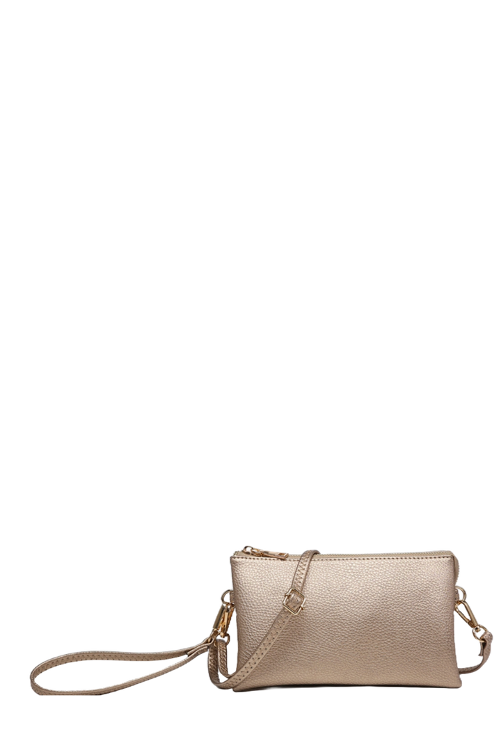 The Tabitha Clutch- Champagne Shimmer