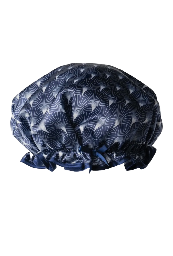 Shower Cap- Midnight Blue Print