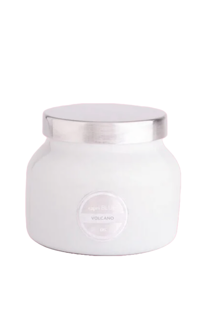 Volcano White Petite Jar, 8oz