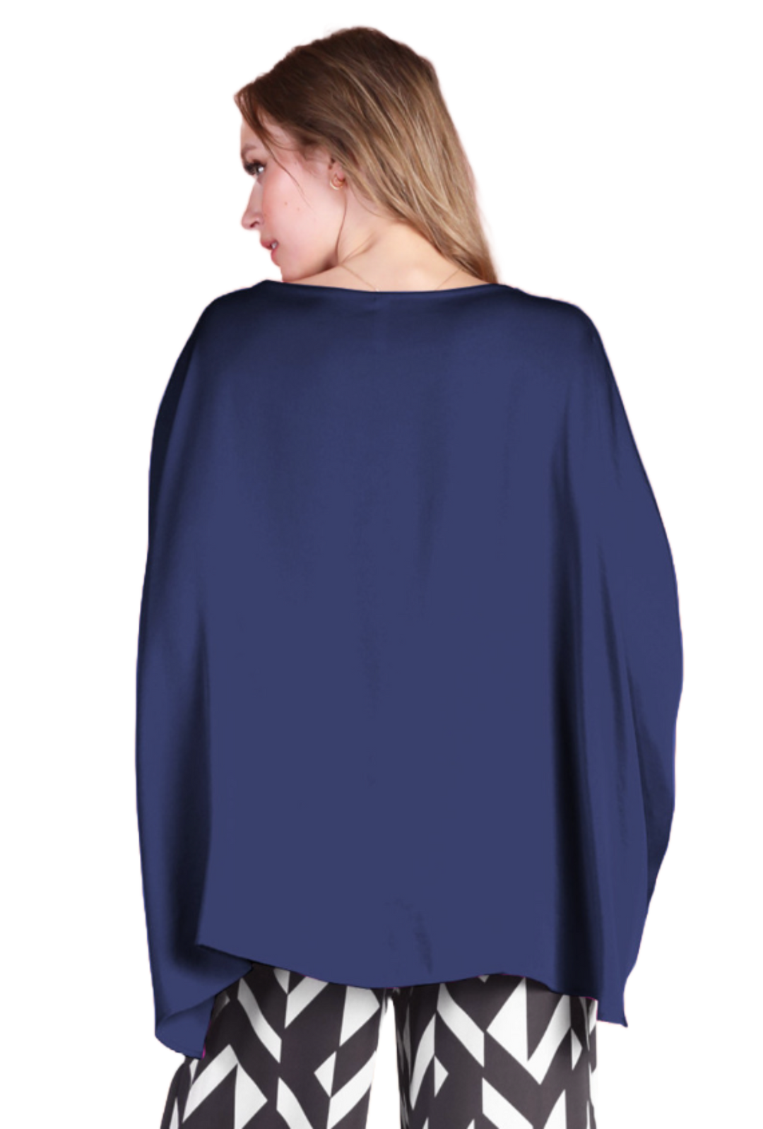 The Millicent Blouse- Navy