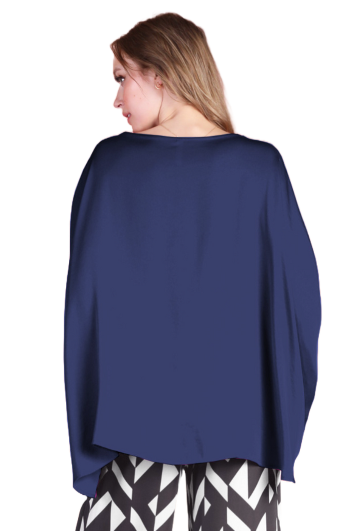 The Millicent Blouse- Navy