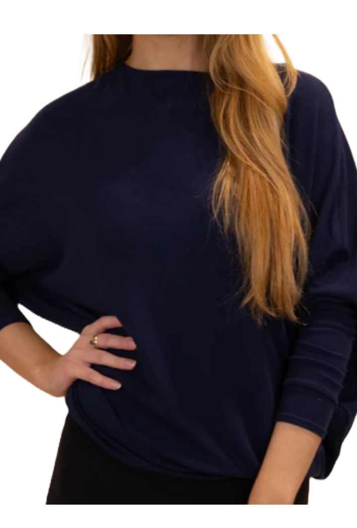 The Nikki Sweater- Navy