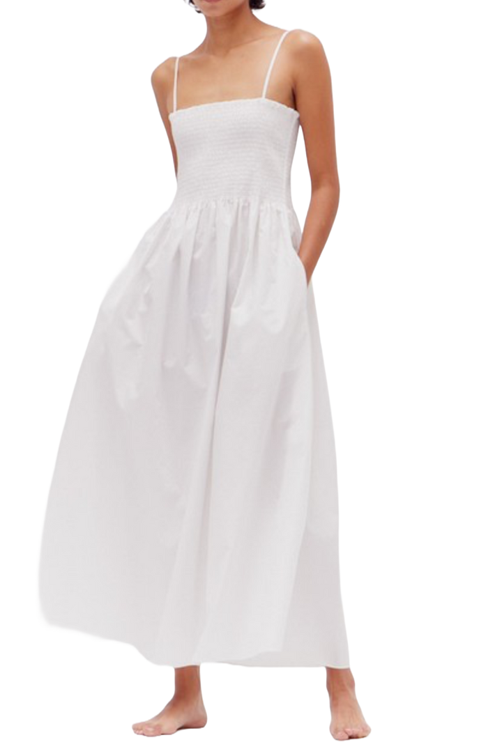 The Bethany Maxi Dress- White
