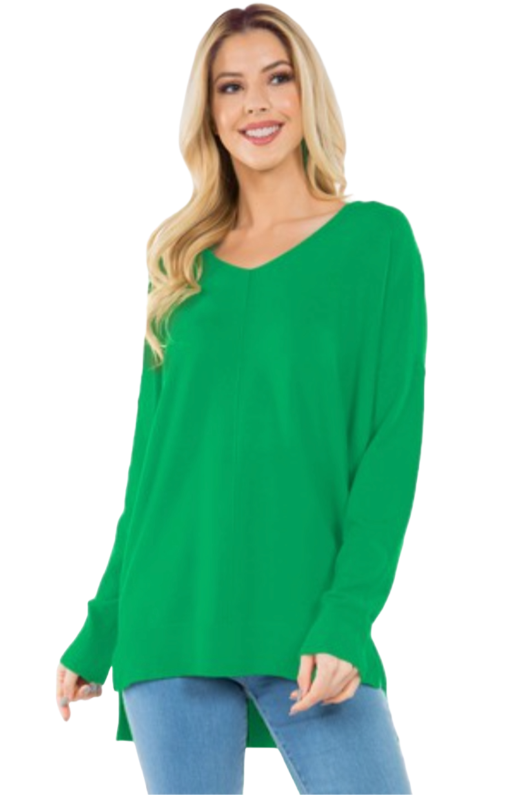 The Kaylie Sweater- Green