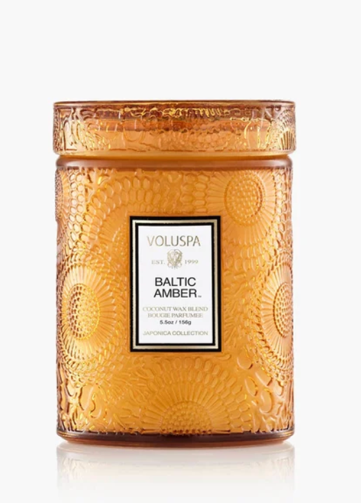 Baltic Amber Small Jar Candle