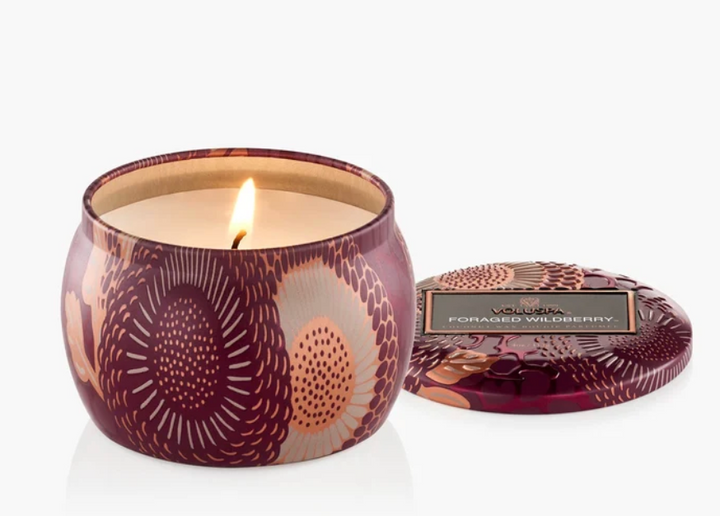 Foraged Wildberry Mini Tin Candle