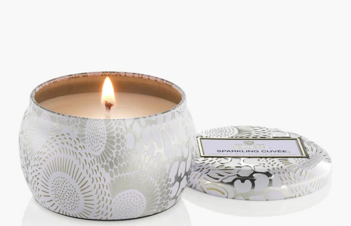 Sparkling Cuvée Mini Tin Candle