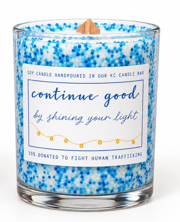 Mini Happy Hanukkah Candle
