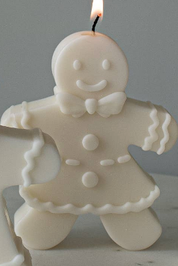 Gingerbread Candle