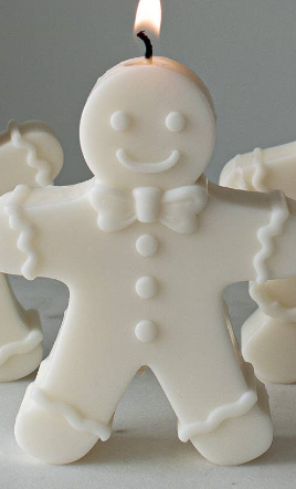 Gingerbread Candle