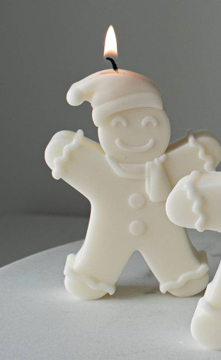 Gingerbread Candle