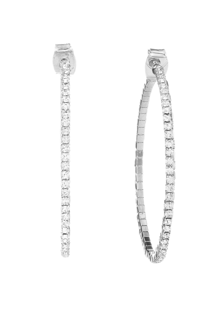The Lisa Earrings- Silver