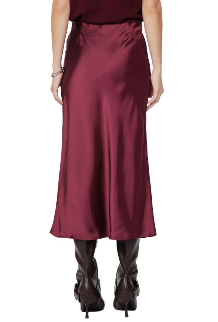 The Madeline Skirt- Wine