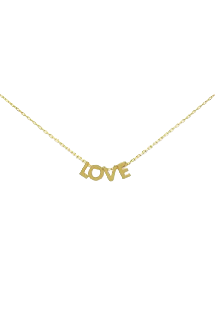 The Love Necklace- Gold