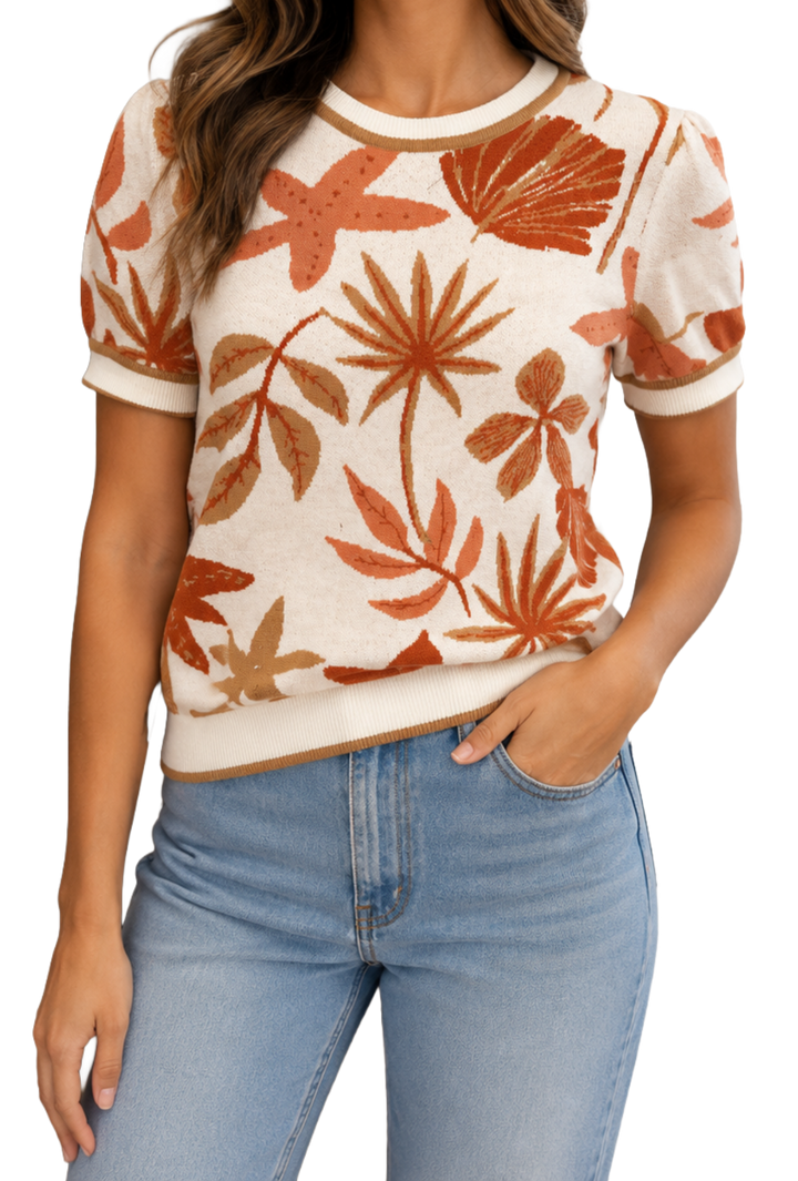The Crimson Sweater Top