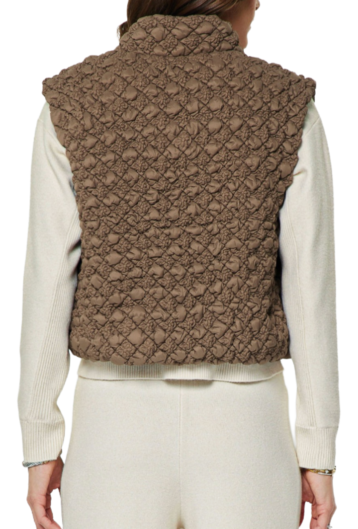 The Marbella Vest- Mocha