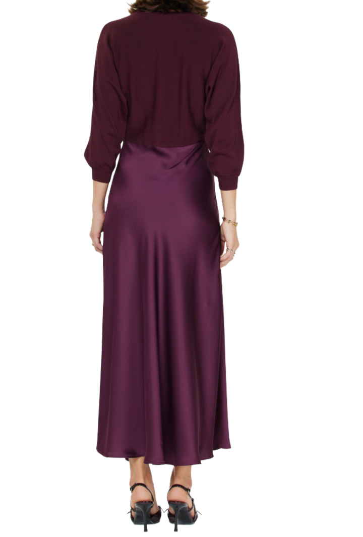 The Jenna Maxi Dress- Plum