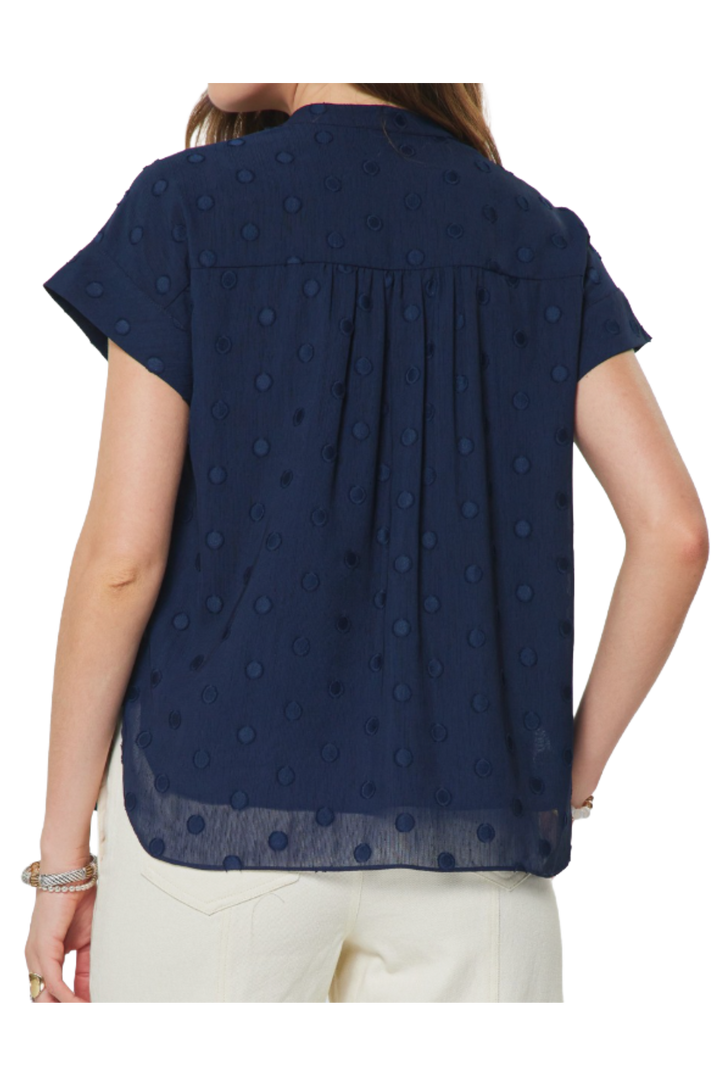 The Paula Blouse- Navy