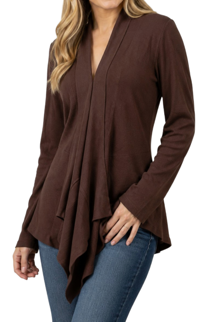 The Grace Sweater- Chocolate