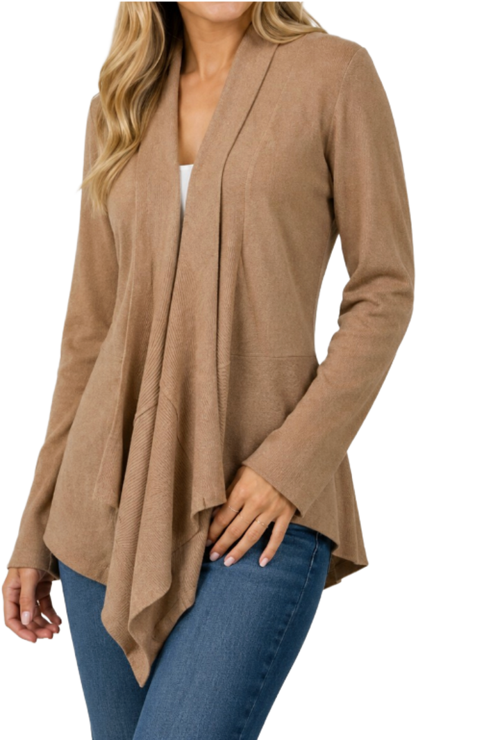 The Grace Cardigan- Camel
