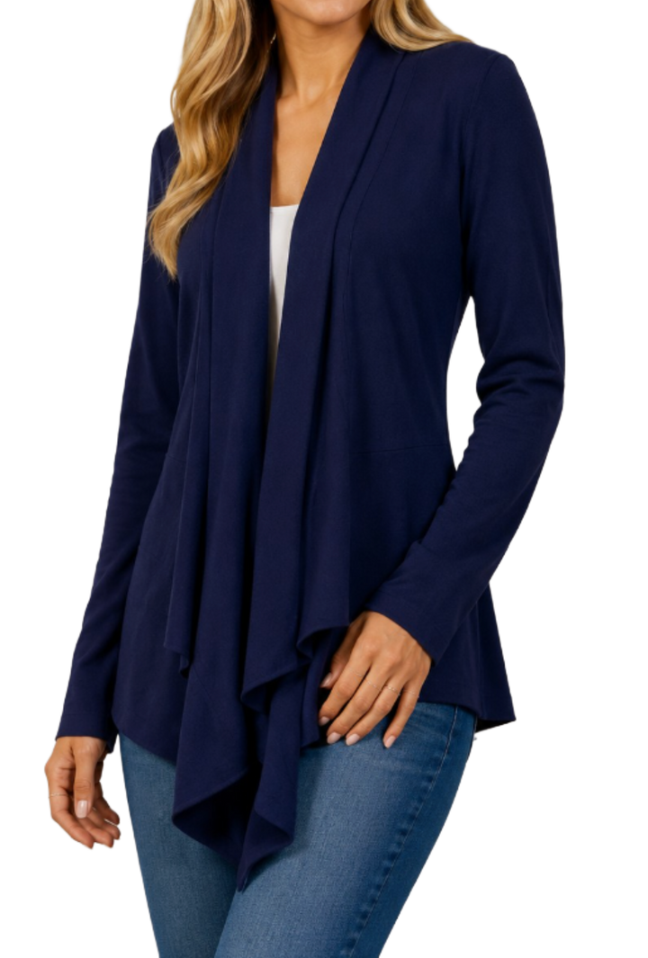 The Grace Cardigan- Navy