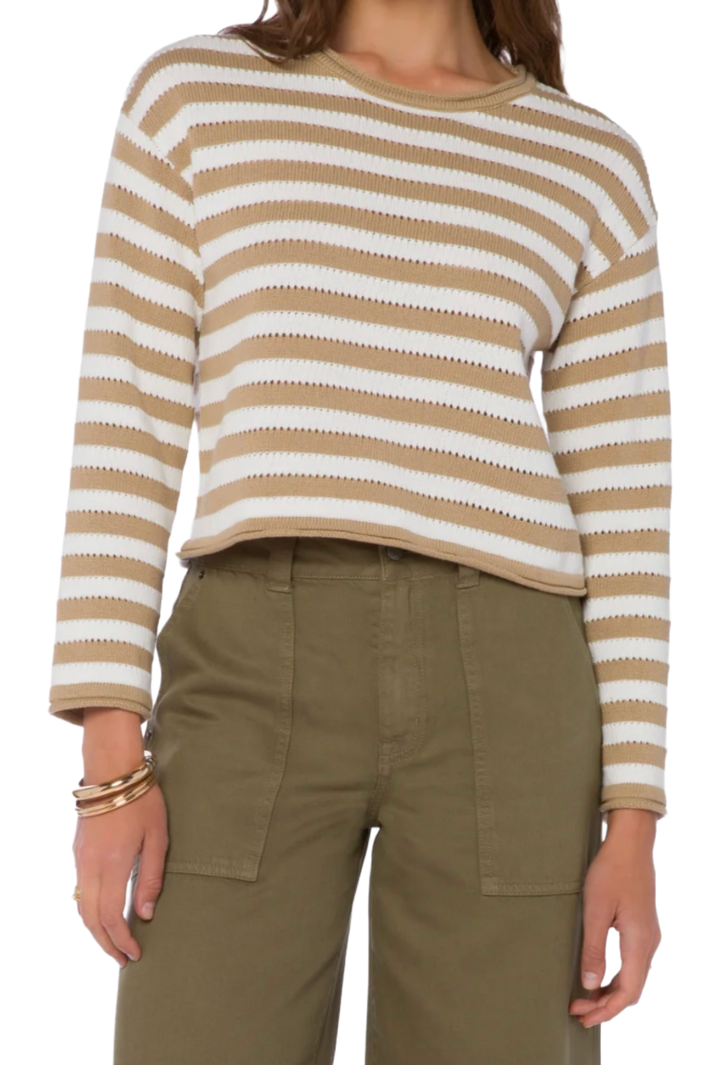 The Freya Sweater- Tan