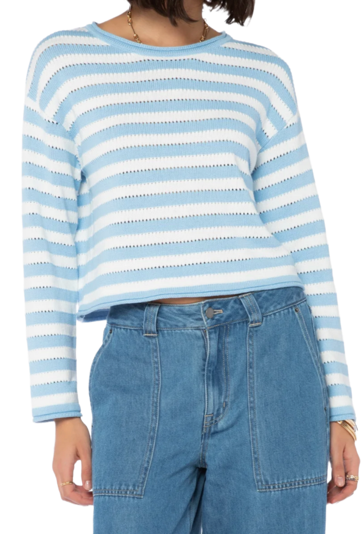 The Freya Sweater- Light Blue