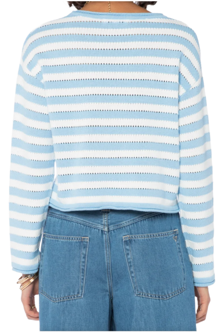 The Freya Sweater- Light Blue