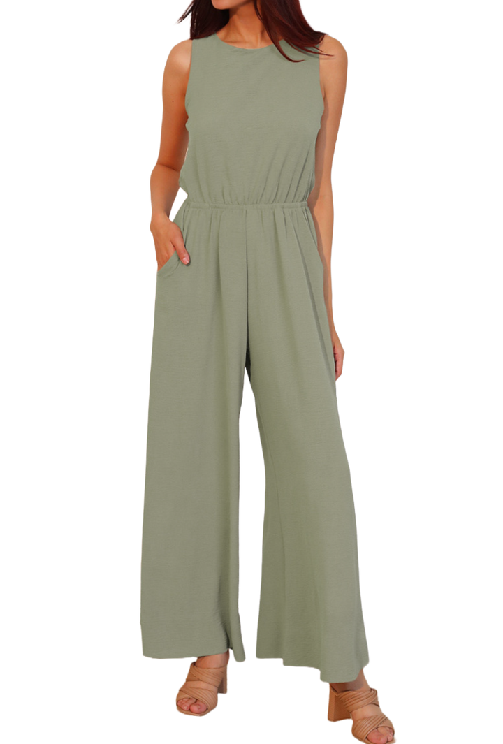 The Isra Jumpsuit- Sage