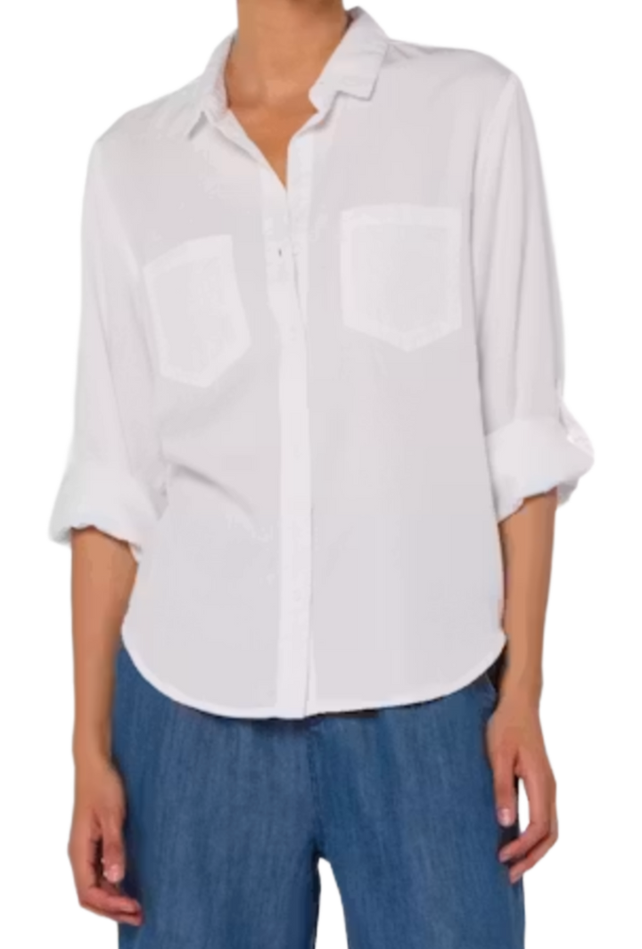 The Jannet Blouse- White