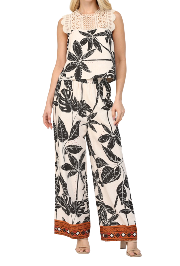 The Aubrielle Pant and Top Set