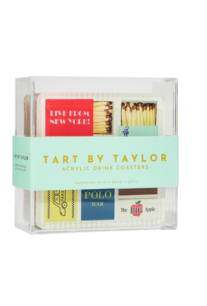 New York Matchbook Coasters